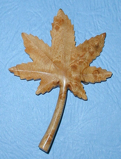 Birdseye Maple Lapel Pin
